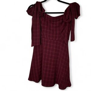 Francesca's Burgundy MiniDress